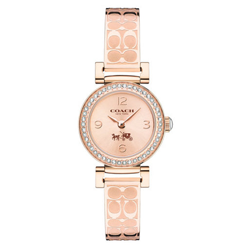 Madison Rose Gold Tone Stainless Steel Rose Gold Tone Dial Ladies' Watch