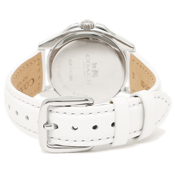 Tristen White Leather Strap Ladies' Watch
