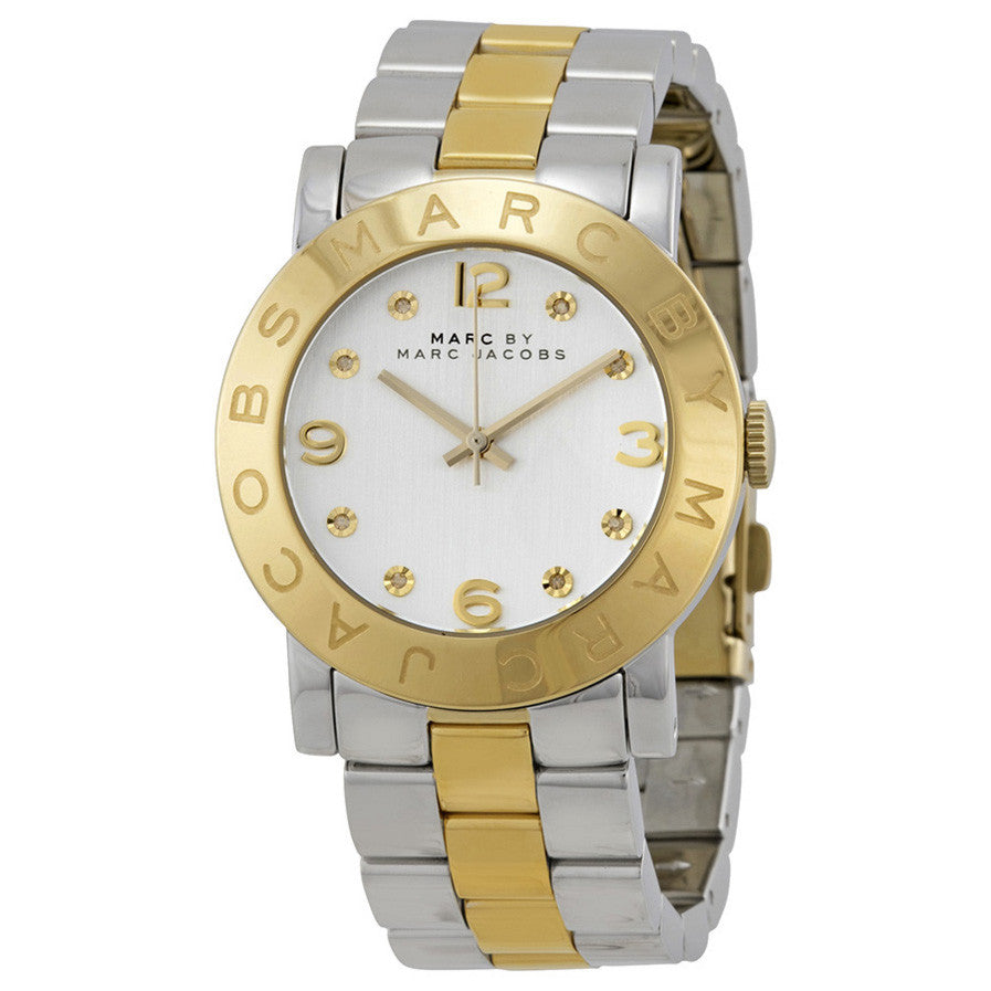 Amy Silver Dial Two-Tone Stainless Steel Ladies Watch
