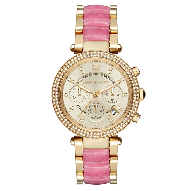 Parker Chronograph Two-tone Ladies Watch