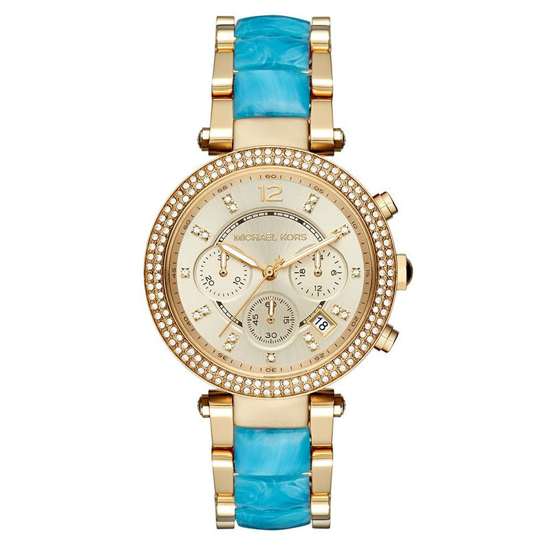 Parker Chronograph Two-tone Ladies Watch