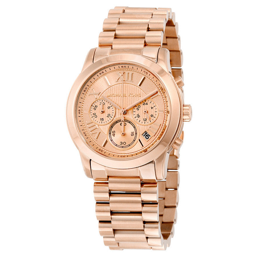 Cooper Chronograph Rose Gold-Tone Stainless Steel Ladies Watch