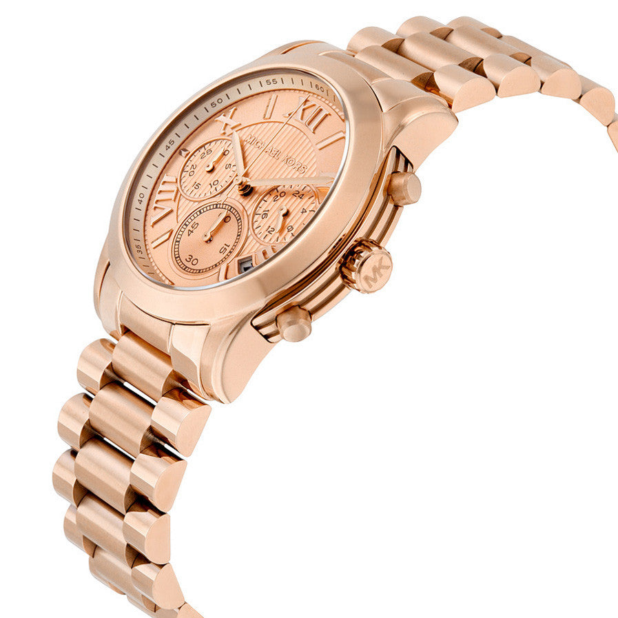 Cooper Chronograph Rose Gold-Tone Stainless Steel Ladies Watch