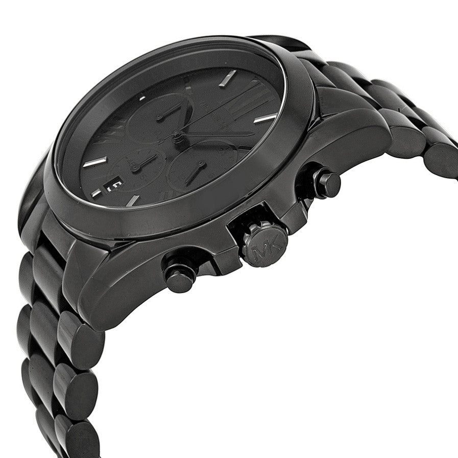 Bradshaw Chronograph Black Dial Black Ion-plated Unisex Watch