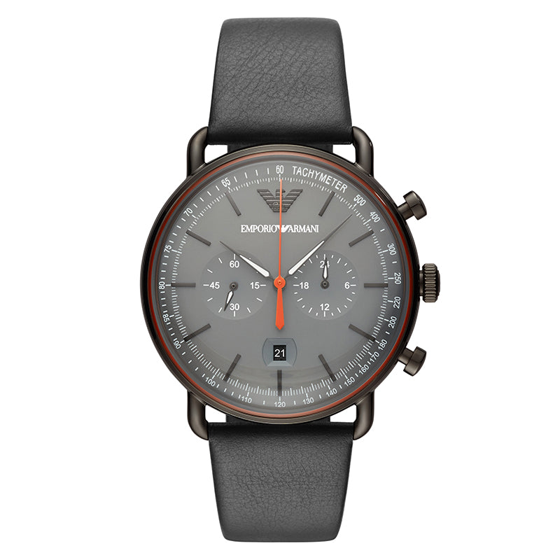 Chronograph Quartz Grey Dial Men's Watch