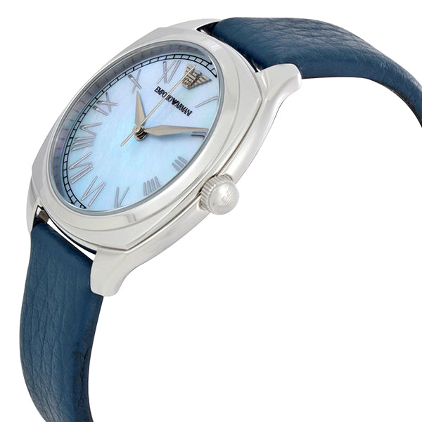 Dress Blue Mother Of Pearl Dial Ladies Watch