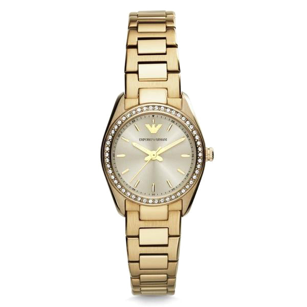 Gold Tone Stainless Steel Ladies Watch
