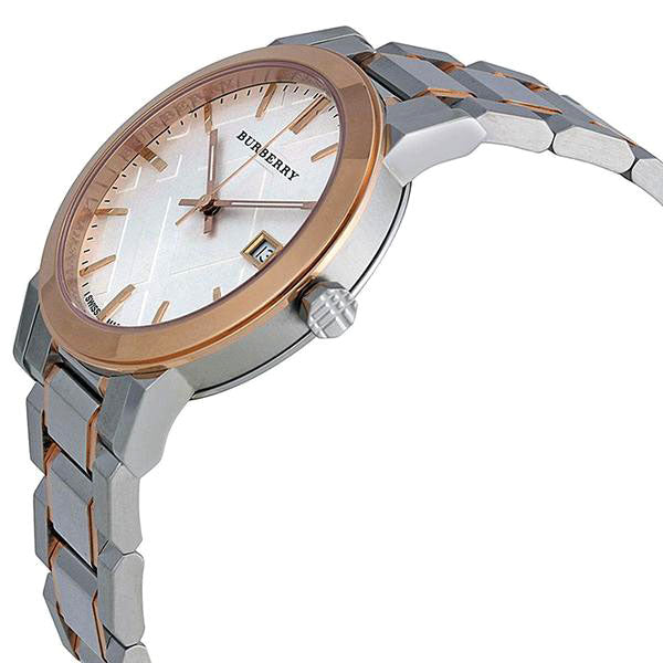 Silver Dial Two-Tone Stainless Steel Unisex Watch