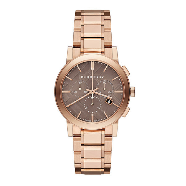The City Chronograph Rose Gold Ion-plated Stainless Steel Ladies' Watch