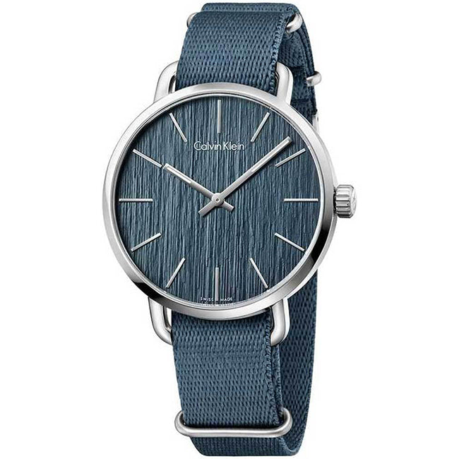 Even Blue Fabric Strap Blue Dial Womens' Watch
