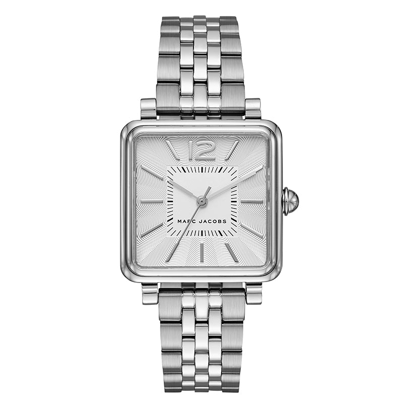 Vic Silver Dial Stainless Steel Ladies Watch