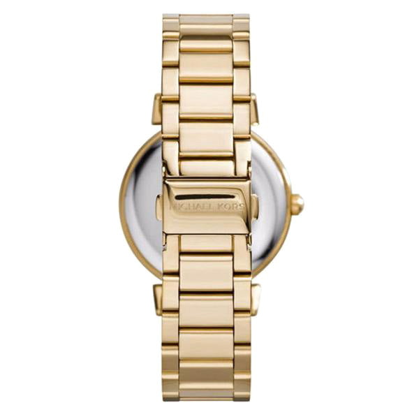 Catlin Black Dial Gold-plated Ladies Watch